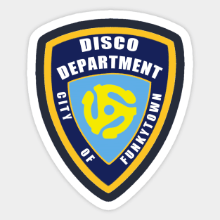 Disco Police Sticker